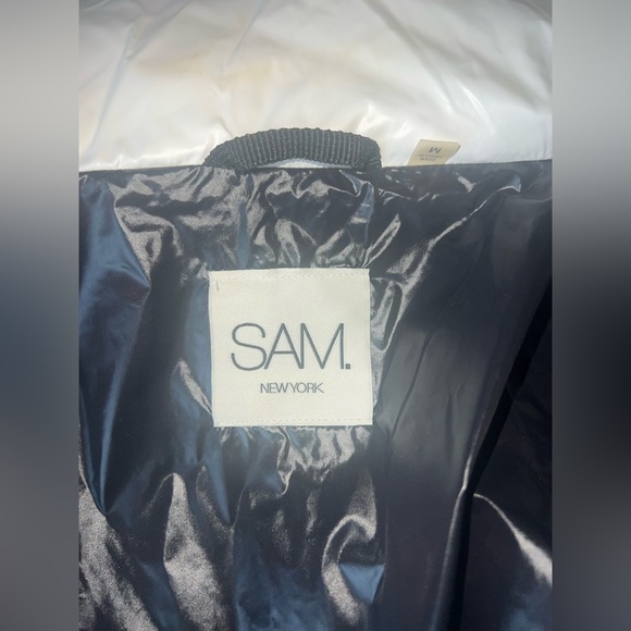 SAM. freestyle down jacket in snow size medium - Picture 4 of 6